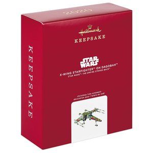 New! Star Wars Dagobah X-Wing Hallmark Keepsake Ornament Empire Strikes Back